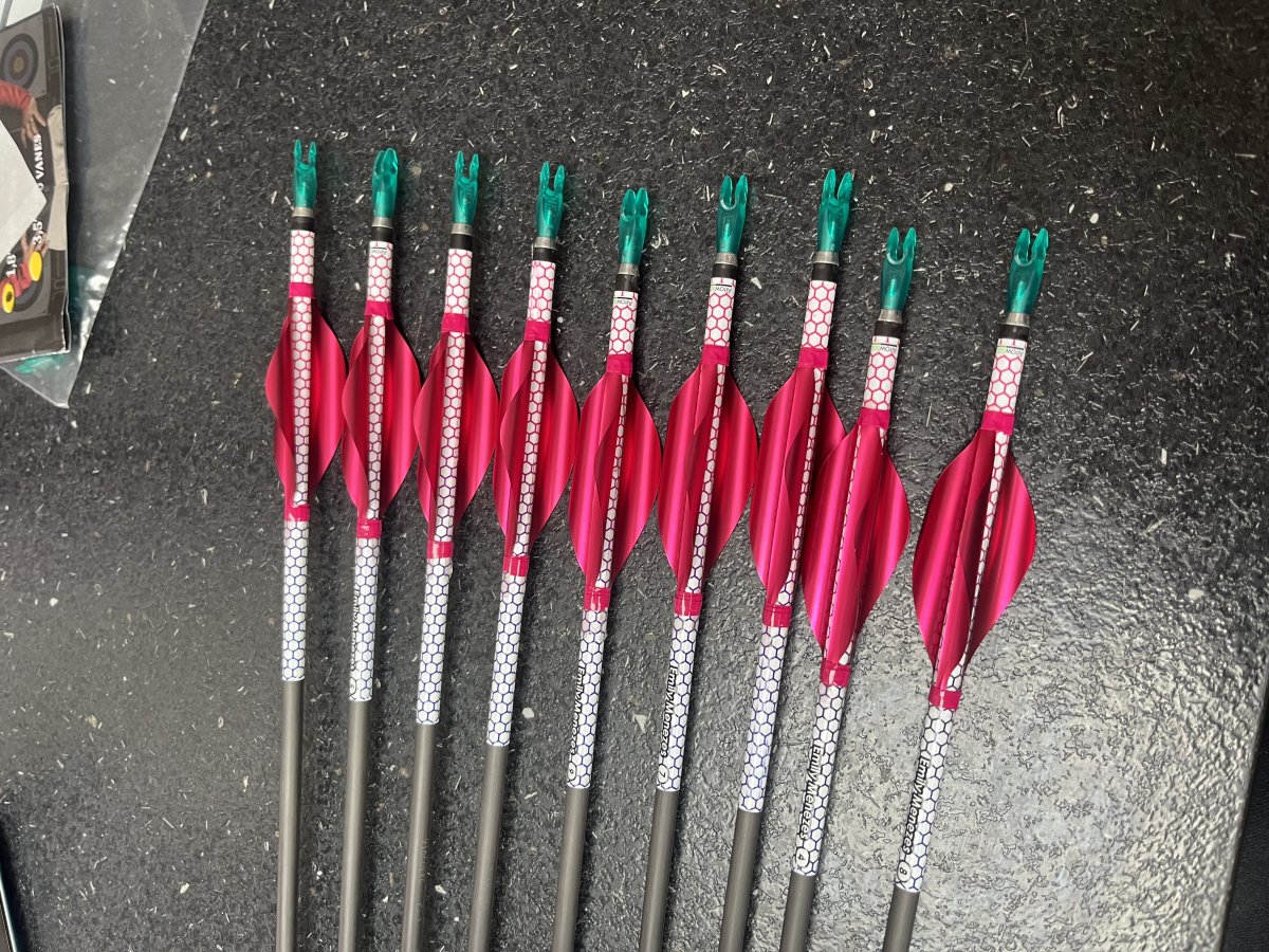 ArrowSocks custom arrow wrap