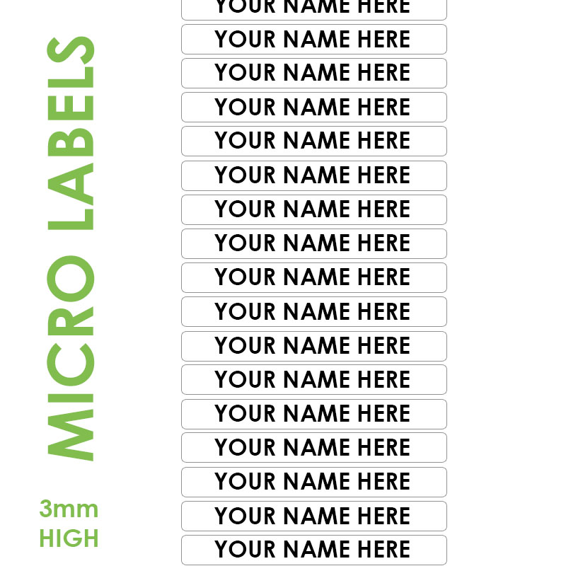 ArrowSocks micro labels